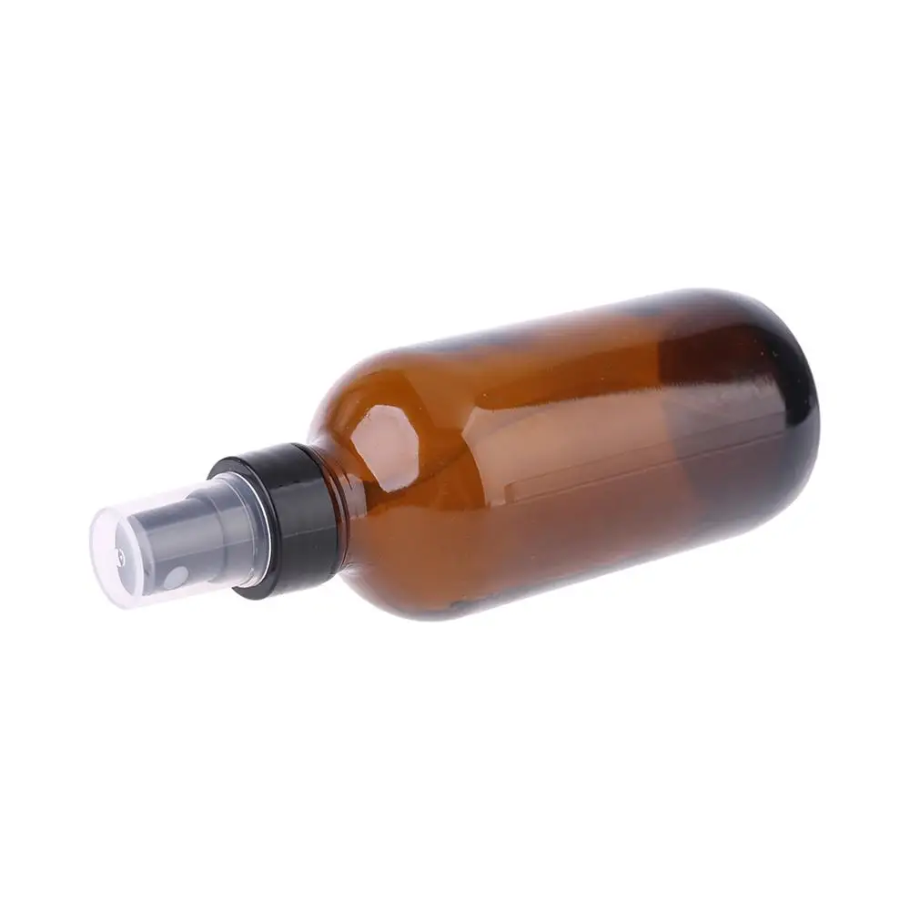 Empty Amber Glass Spray Bottle Water Sprayer Refillable Atomiser Container for Essential Oils | Красота и здоровье