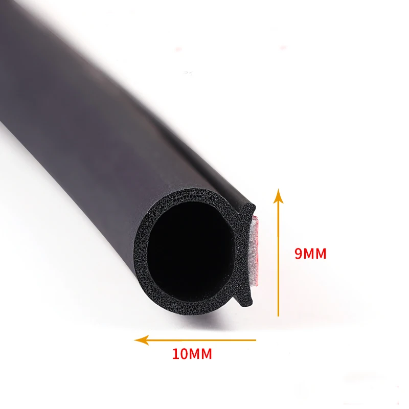 

1~10Meters Small D Car Door Weatherstrip Waterproof Weather Strip Car Rubber Strip Seal Epdm Seal Auto Rubber Door Seals For Car
