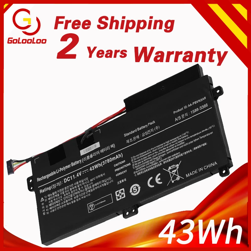 

Golooloo Laptop Battery for Samsung NP370R4E NP370R5E NP370R5V NP450R4E NP450R5E NP450R4V NP450R5V NP470R5E NP510R5E AA-PBVN3AB