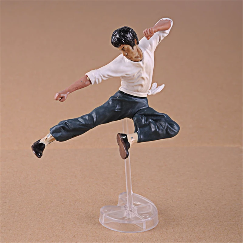 4 шт./компл. модели Брюса Ли игрушки для детей крутые фигурки Кунг Фу из ПВХ