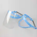 Защитный экран для защиты лица от брызг, 10 пластиковых пленок, 1 шт.