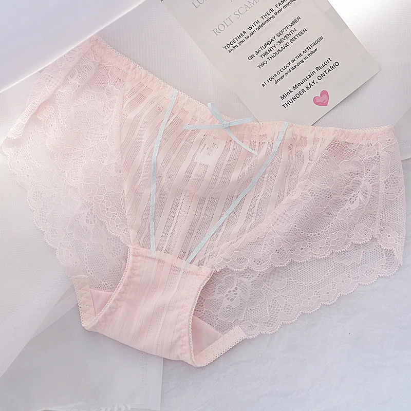 Сексуальные милые кружевные трусики женские микро прозрачные дамское хлопковое