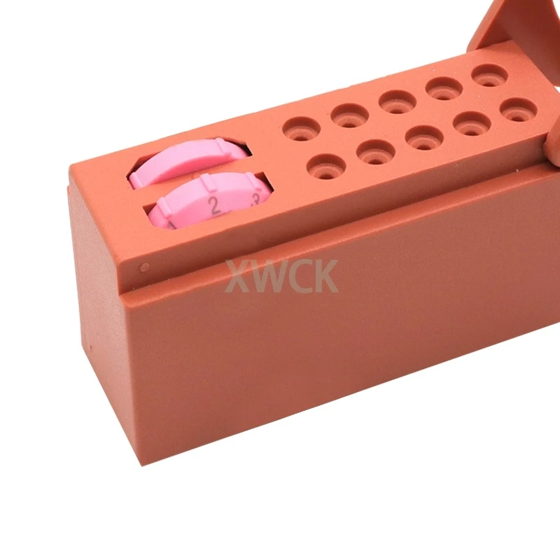 10 отверстий стоматологический автоклавируемый корневой канал с 50-кратной