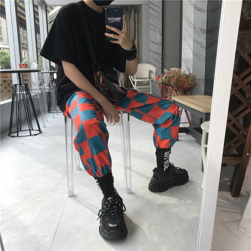 2021 хип-хоп Корейская Парная женская одежда с карманами Harajuku Ulzzang индивидуальные
