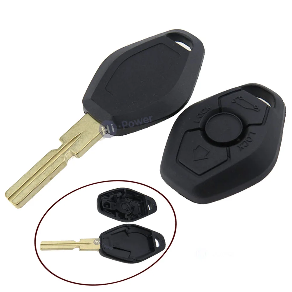 3 кнопки дистанционного ключа автомобиля чехол в виде ракушки для BMW Z3 X3 X5 Z4 1/3/5/7