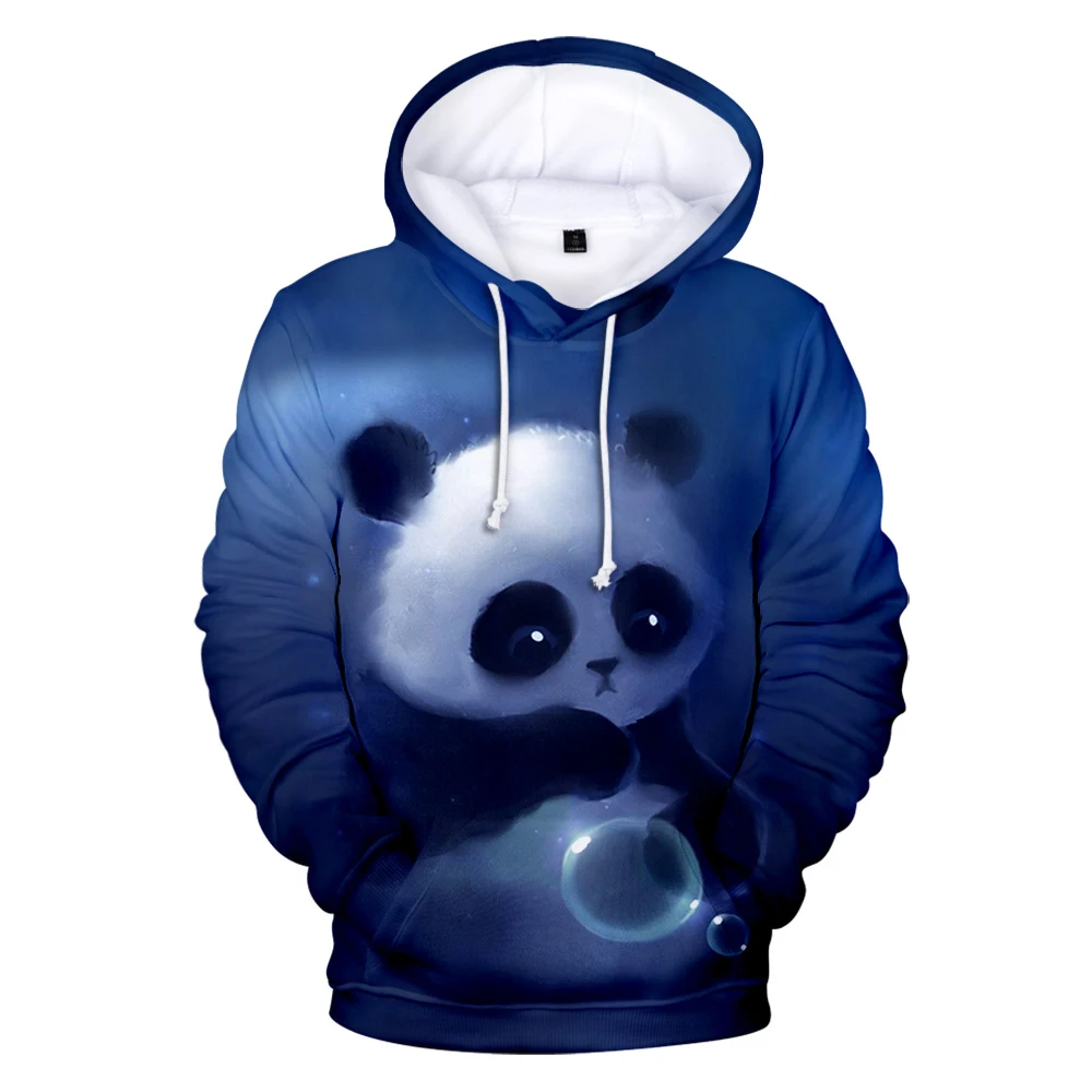 

Spring and Autumn New 3D Printing Panda Men Women Children Streetwear Pullover Long Sleeve Casual Sweatshirt Tops