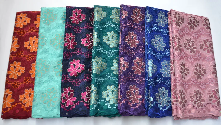 Высокое качество мягкая хлопковая кружевная ткань французское кружево с камнем