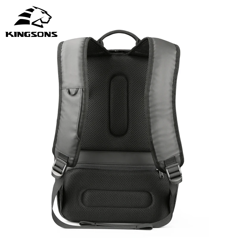 Kingsons 15," мужские рюкзаки модные противоугонные рюкзаки для школы повседневный рюкзак нейлоновые рюкзаки для ноутбука