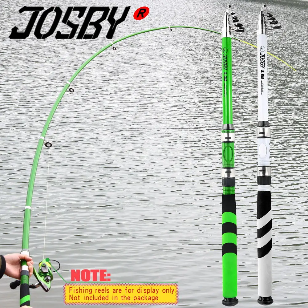 Телескопическая удочка JOSBY 2020 портативное удилище из углеродного волокна для