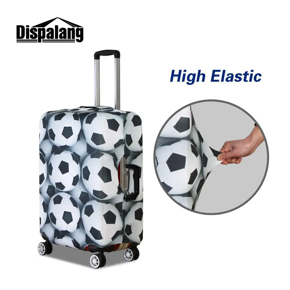 Dispalang хит продаж Модный Дорожный Чехол для багажа защитный чехол с принтом футбол