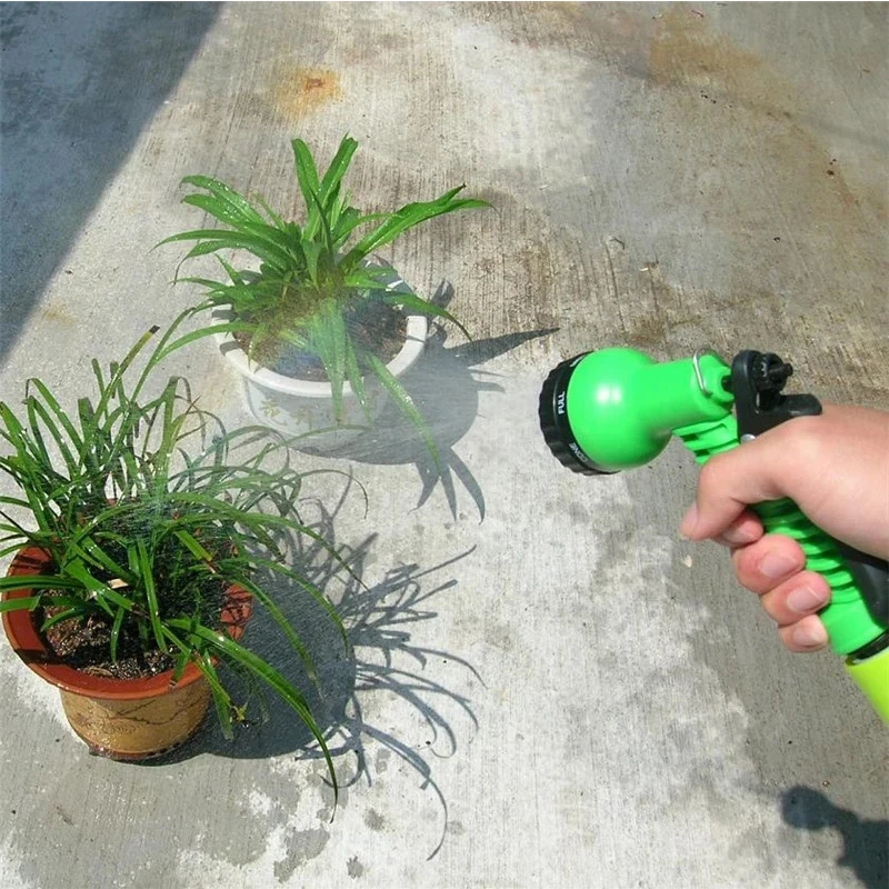 

Garden Water Spray Lawn Sprinkler Car Wash Water Gun Ajustable Hose Nozzles 7 Pattern High Pressure Power Washer