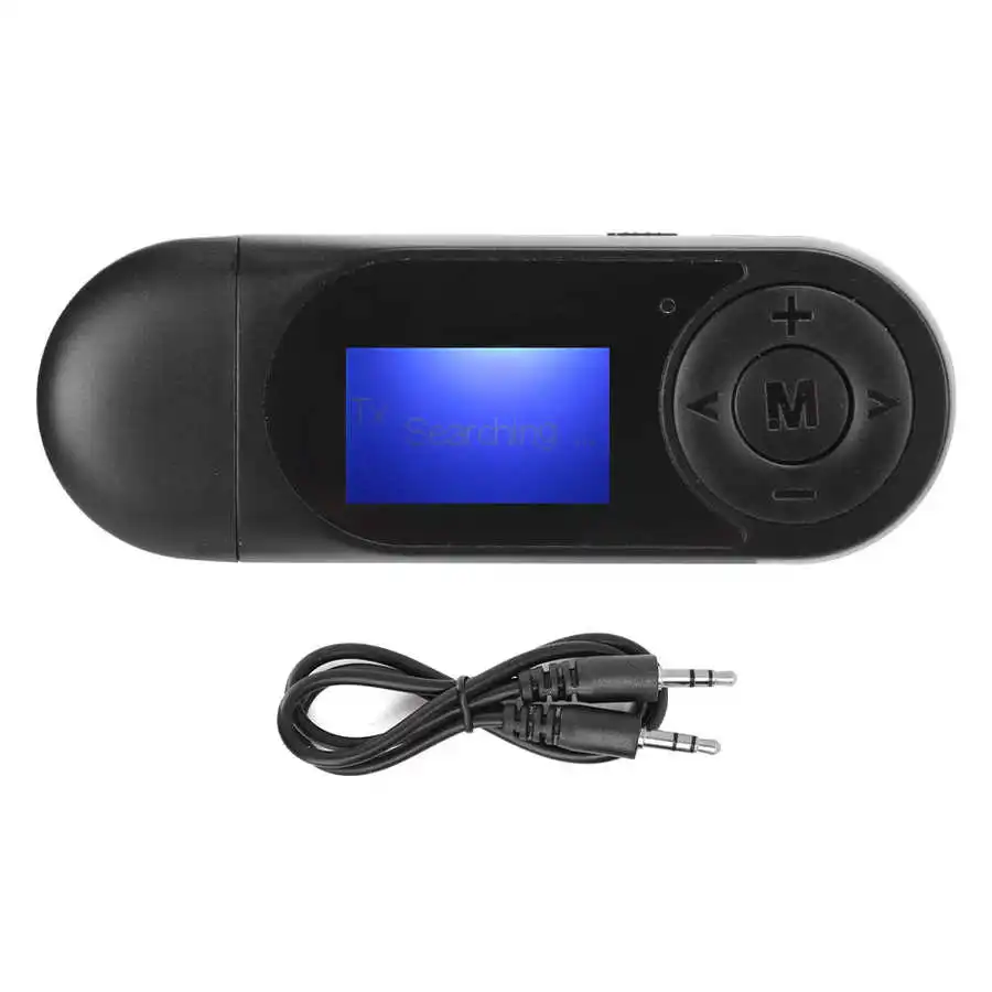 Bluetooth 5 0 приемник передатчик ЖК дисплей с экраном 2 в 1 USB беспроводной адаптер для
