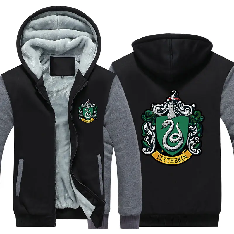 Wizardry 3D Толстовка с принтом и карманом Ravenclaw Gryffindor для взрослых унисекс Толстовка костюм толстовки Мужская одежда