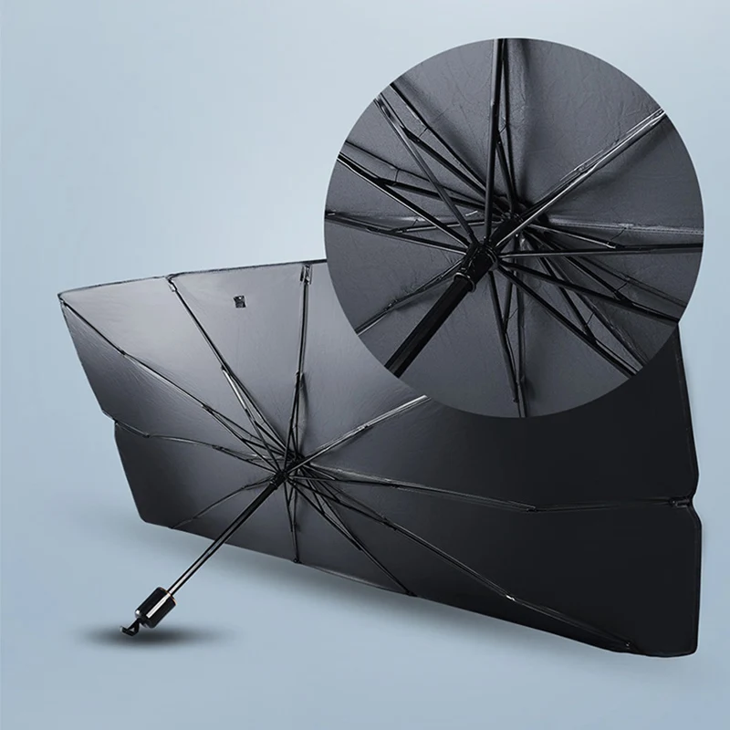 

Car Sunshade Foldable Car Windshield Sun Shade Umbrella Car UV Cover Sunshade Heat Insulation Front Window Interior Protection