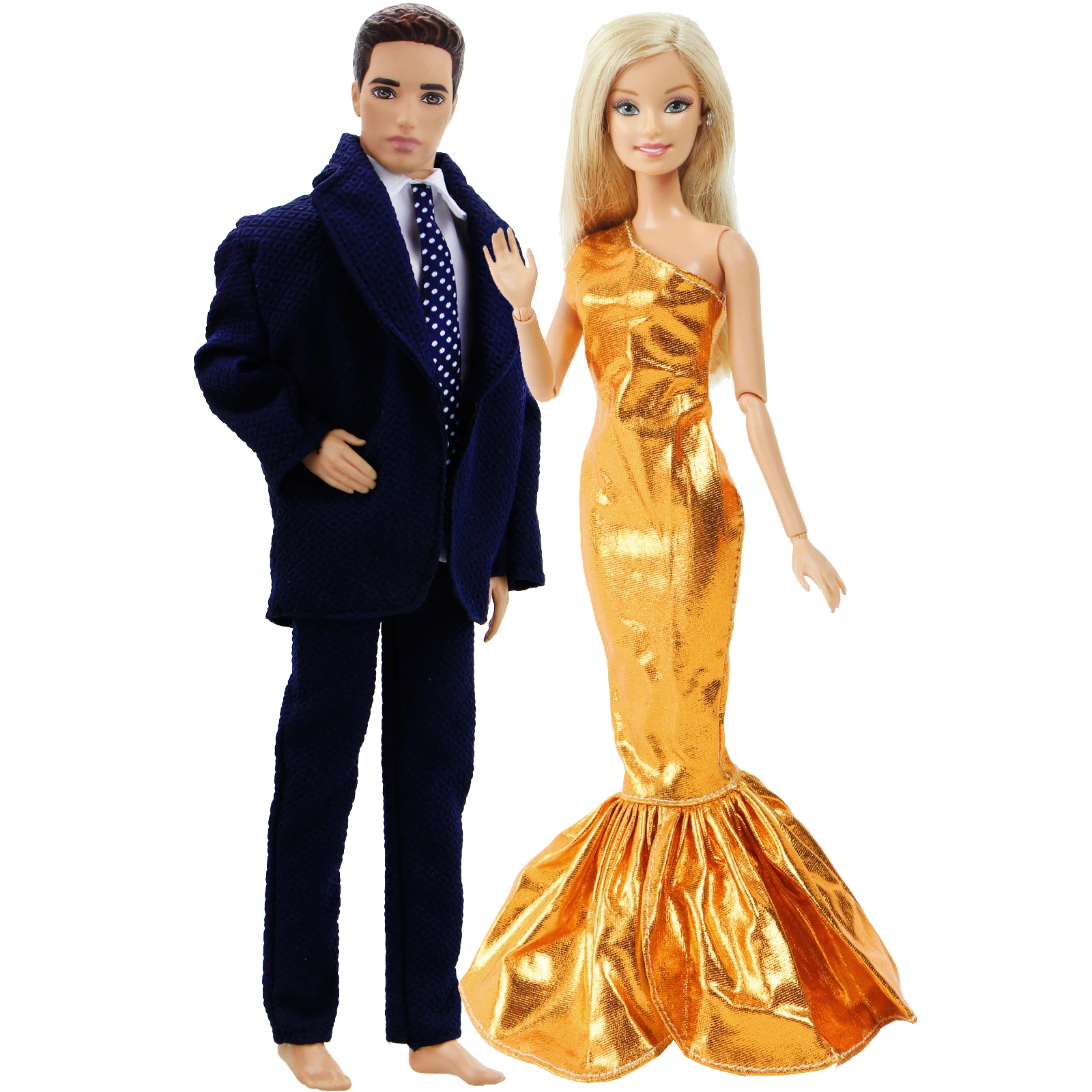 Свадебное платье ручной работы с кружевным бантом + синяя рубашка брюки Одежда