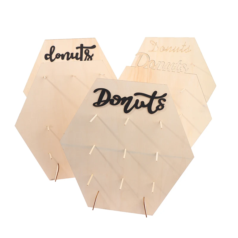 1 шт. декор для свадьбы дня рождения настенная подставка в виде пончиков