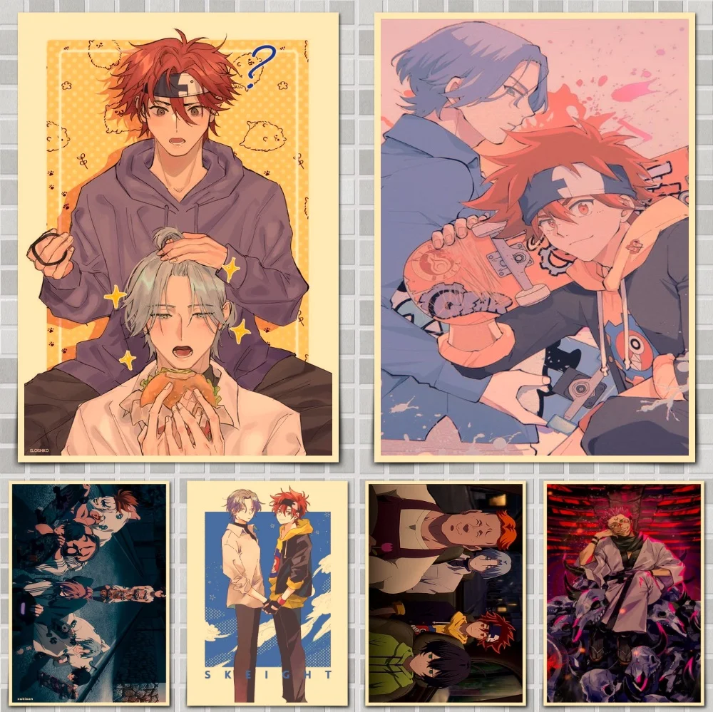 Горячая кровь Скейтбординг Sk8 Бесконечность фильм плакат наклейки на стену для