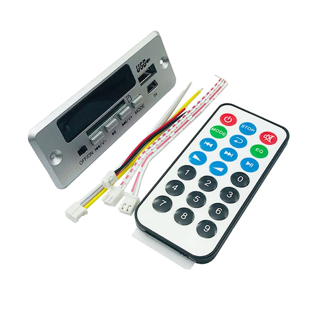 Hands free MP3 плеер декодер доска 5 в 12 В Bluetooth 3 0 усилитель автомобильный fm радио модуль