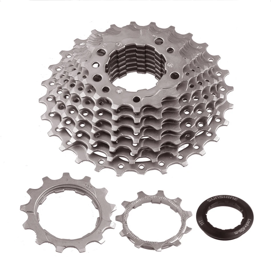 Кассета на колесо для горного велосипеда 9 скоростей S 25/28/32/36/40/42/46/50T SHIMANO M370 M390 M4000