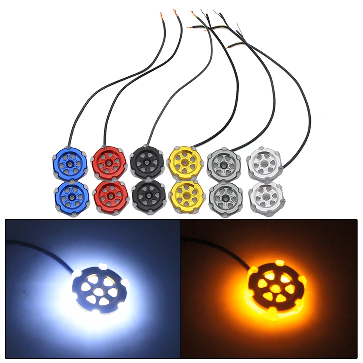 

Motorcycle Turn Signal Indicator Light Safety Warning Indicators Lamp For XMAX 125 250 300 400 NMAX 125 150 155 TMAX 530 560 500