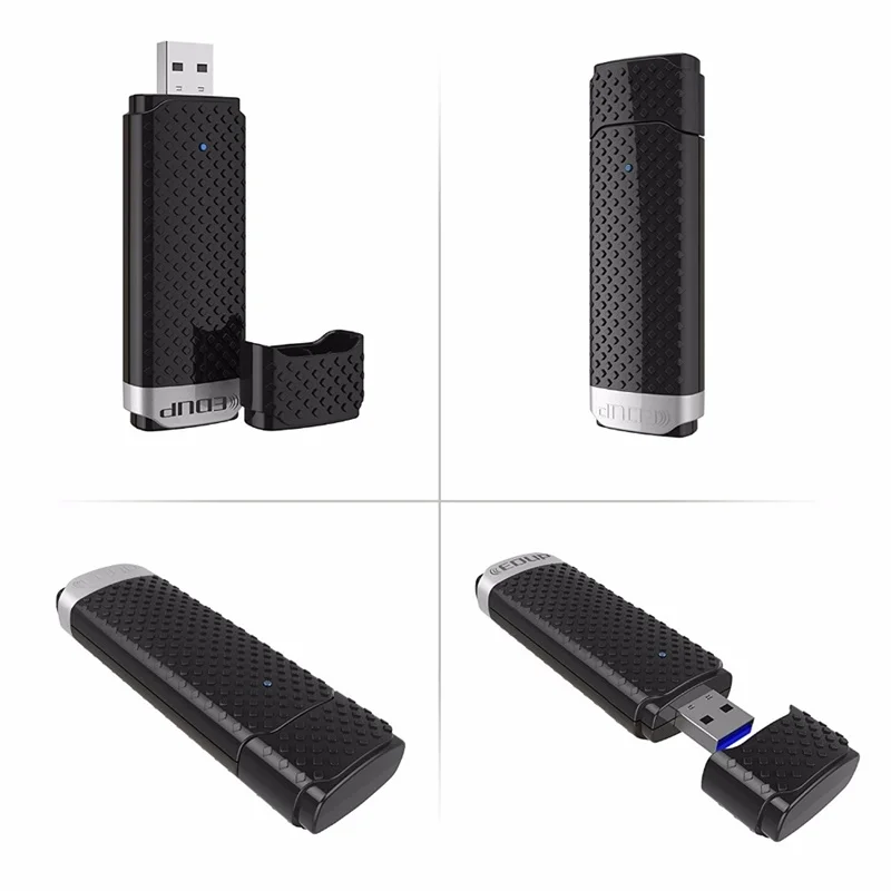 Wi-Fi адаптер EDUP 1200 Мбит/с USB 2 4 ГГц/5 ГГц 802.11ac 3 0 | Компьютеры и офис