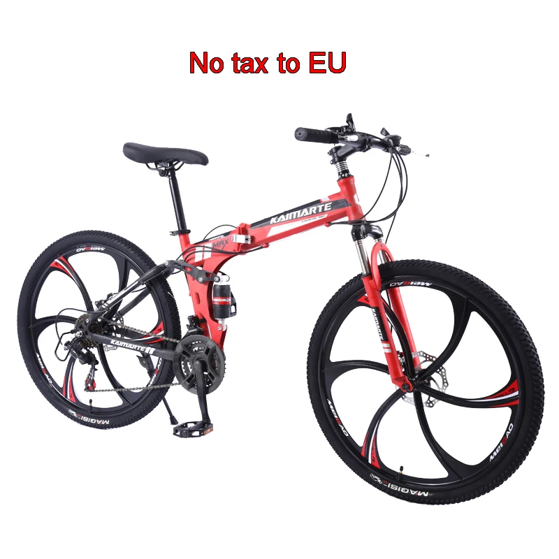 Online 26 Inch Klapp Mountainbike 21/24/27/30 Variabler Geschwindigkeit Fahrrad High Carbon Stahl Erwachsene Studenten MTB 3/6/10 Messer Rad Fahrrad