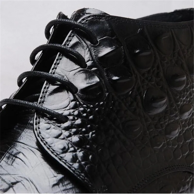 Большие размеры 39-48 мужские короткие ботильоны обувь в британском стиле