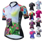 Женская одежда для велоспорта Weimostar Pro, быстросохнущая футболка для езды на велосипеде, летняя одежда для велоспорта
