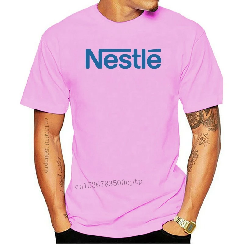 

New Unique Men Music Fans Fashion Cotton Nestle-Logo- Short Sleeve T-Shirt