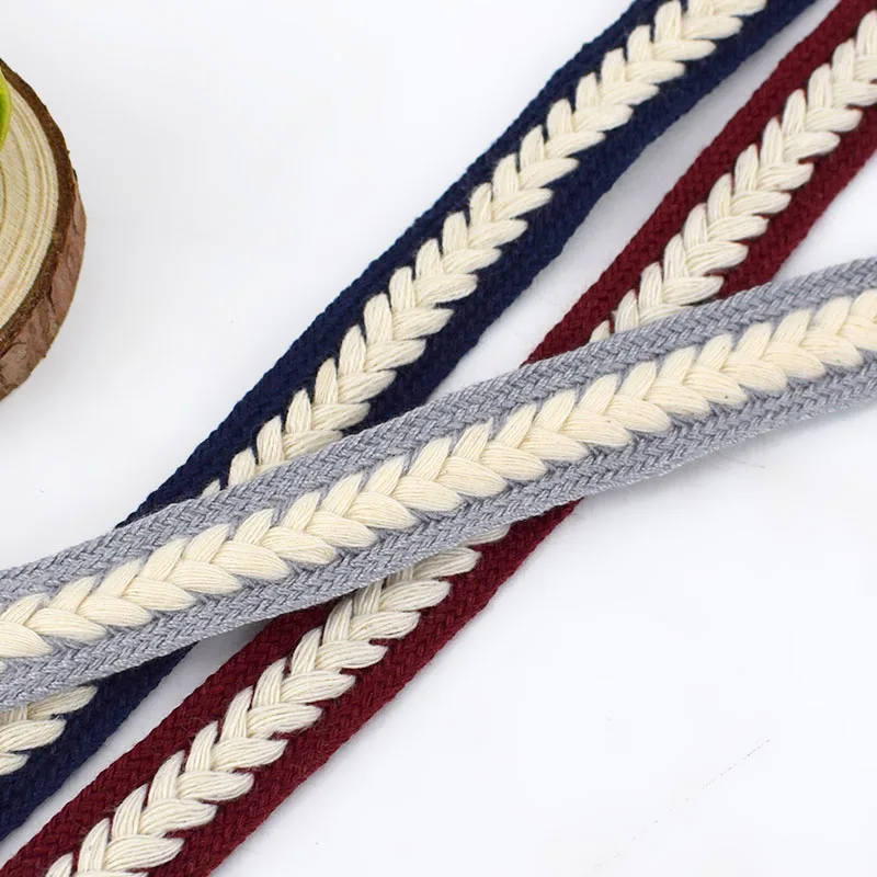 Meetee 9 ярдов 1 5 см тесьма хлопок cкручивание плетение волос Twist Weaving лента кружевное