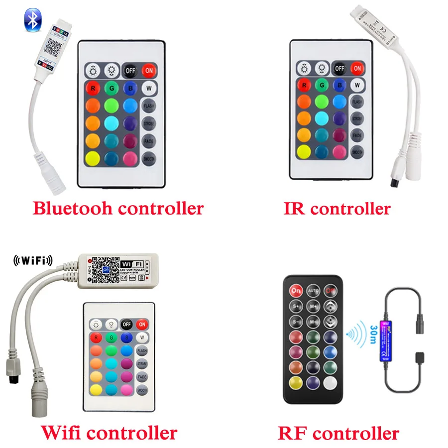 5 м SMD 2835 Светодиодная лента Bluetooth RGB светильник та 12 В постоянного тока не