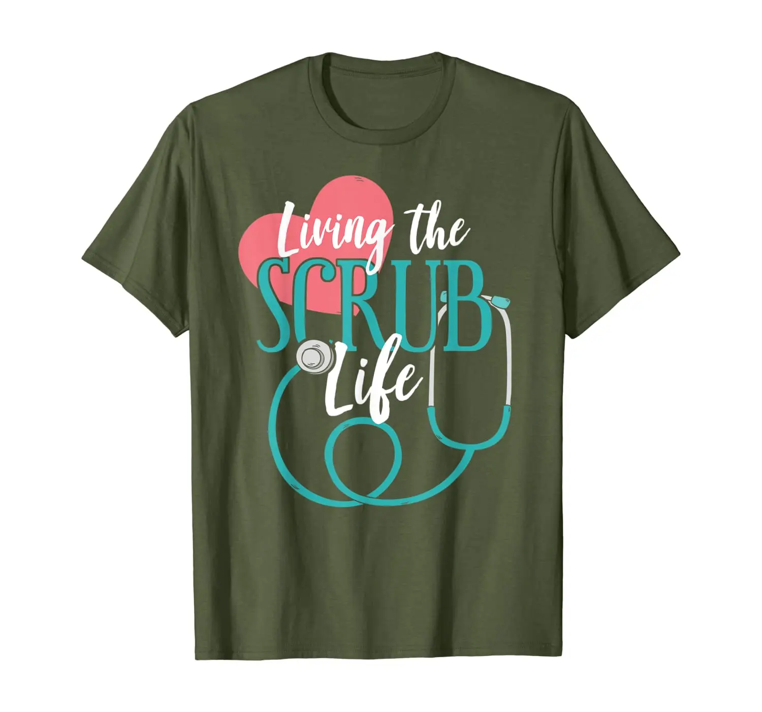

Living The Scrub Life - Nurse T-Shirt