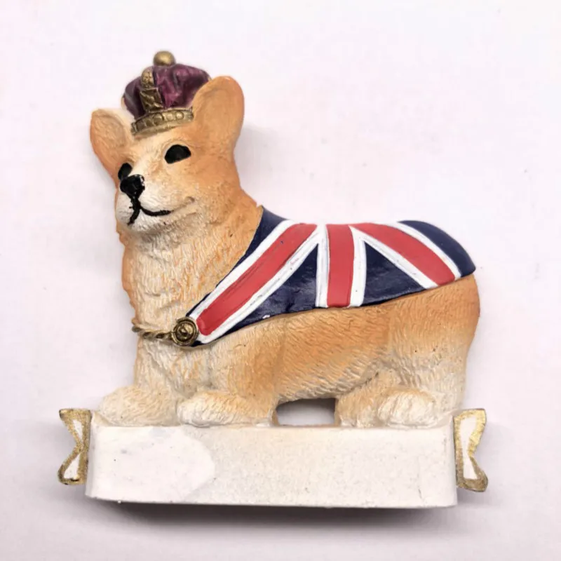 Британский туристический флаг солдатский сувенир 3D наклейка на холодильник из