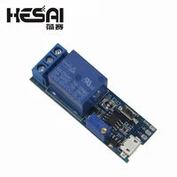 smart electronics 5v 30v delay relay timer module trigger delay switch micro usb power adjustable relay module