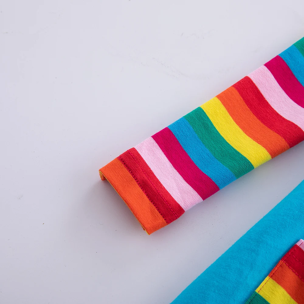 Платье с длинным рукавом для девочки единорог маленький пони мультяшное платье