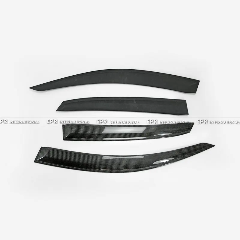 Трафарет для бровей для Honda FK8 CIVIC TYPE R OEM из углеродного волокна, дверной оконный козырек, комплект для настройки, отделка для Civic FK8 Racing