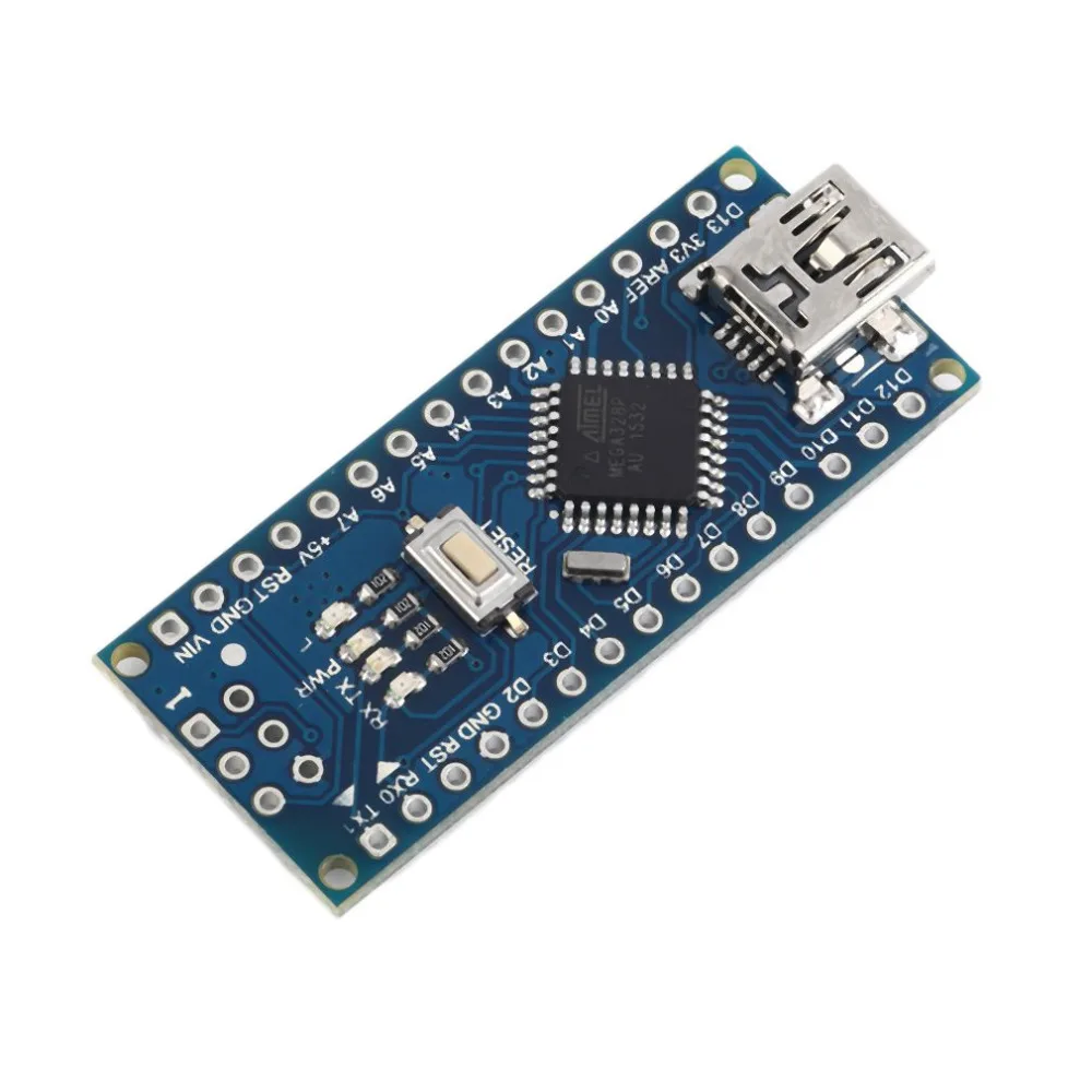 Newest1 шт Nano V3.0 ATmega328P плата модуля + Бесплатный мини usb кабель для Arduino совместимый| |