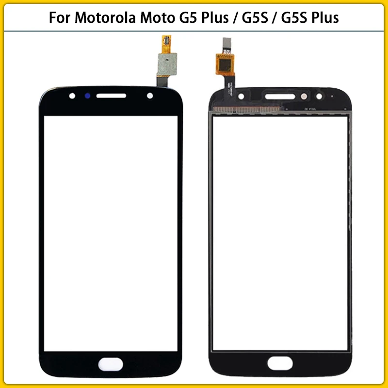 10PCS For Motorola Moto G5S Plus XT1791 XT1792 Touch Screen Panel Digitizer Sensor G5 Touchscreen Front Glass Replace | Мобильные