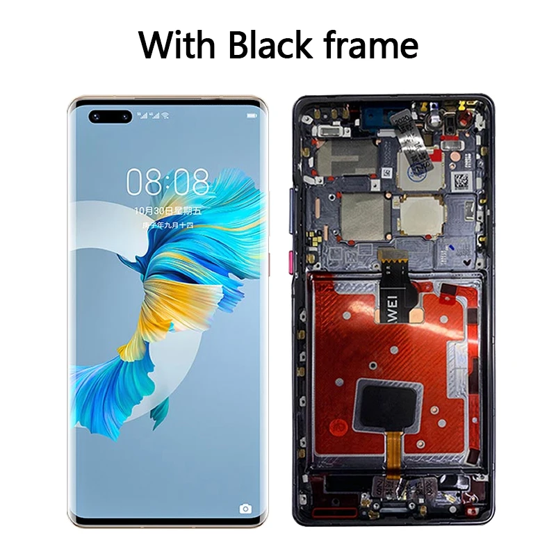 Pantalla t&aacute;ctil Original para Huawei Mate 40 Pro, piezas de repuesto de digitalizador LCD, NOH-NX9 AN00-5