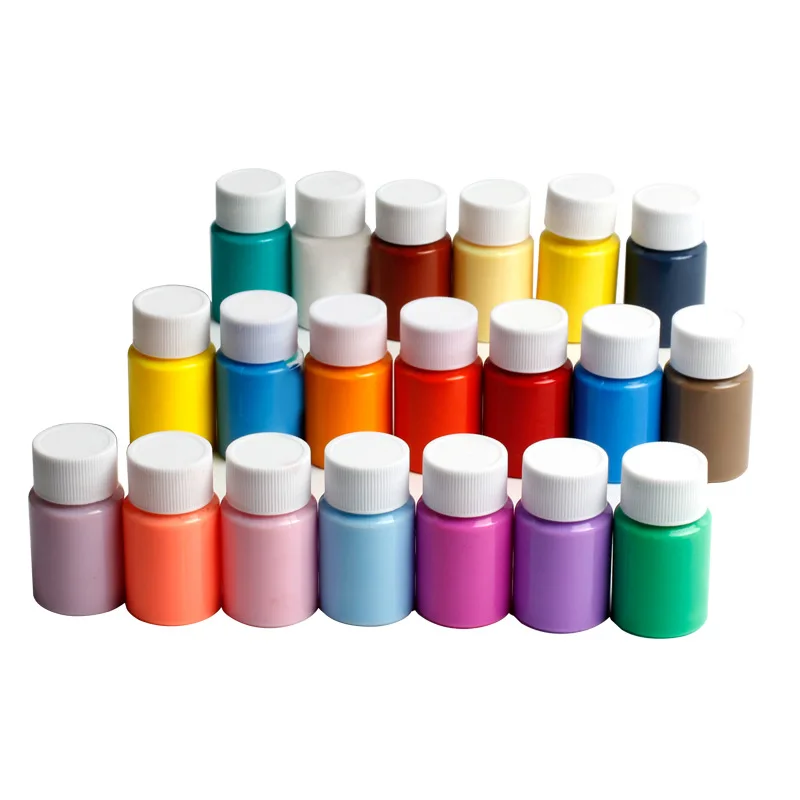 

30ml/each Bottle of Children's Finger Painting Can Wash Baby Graffiti Picture Album Painting Watercolor Paint