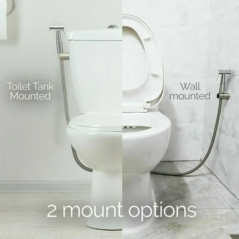 Ручной смеситель для унитаза биде гигиена личный семейный набор душа роскошная