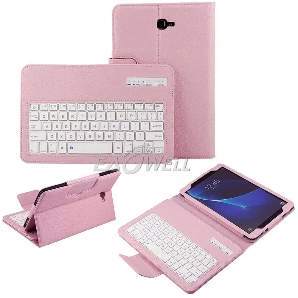 Чехол для планшета с беспроводной Bluetooth клавиатурой Samsung Galaxy Tab A A6 10 1 дюйма SM T585 T580N