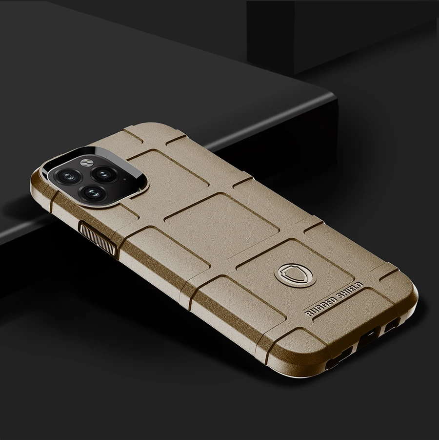 Военный армированный чехол для телефона iPhone 11 Pro X XS Max XR 7 8 6 6S Plus, Силиконовый прочный защитный чехол, защита от ударов