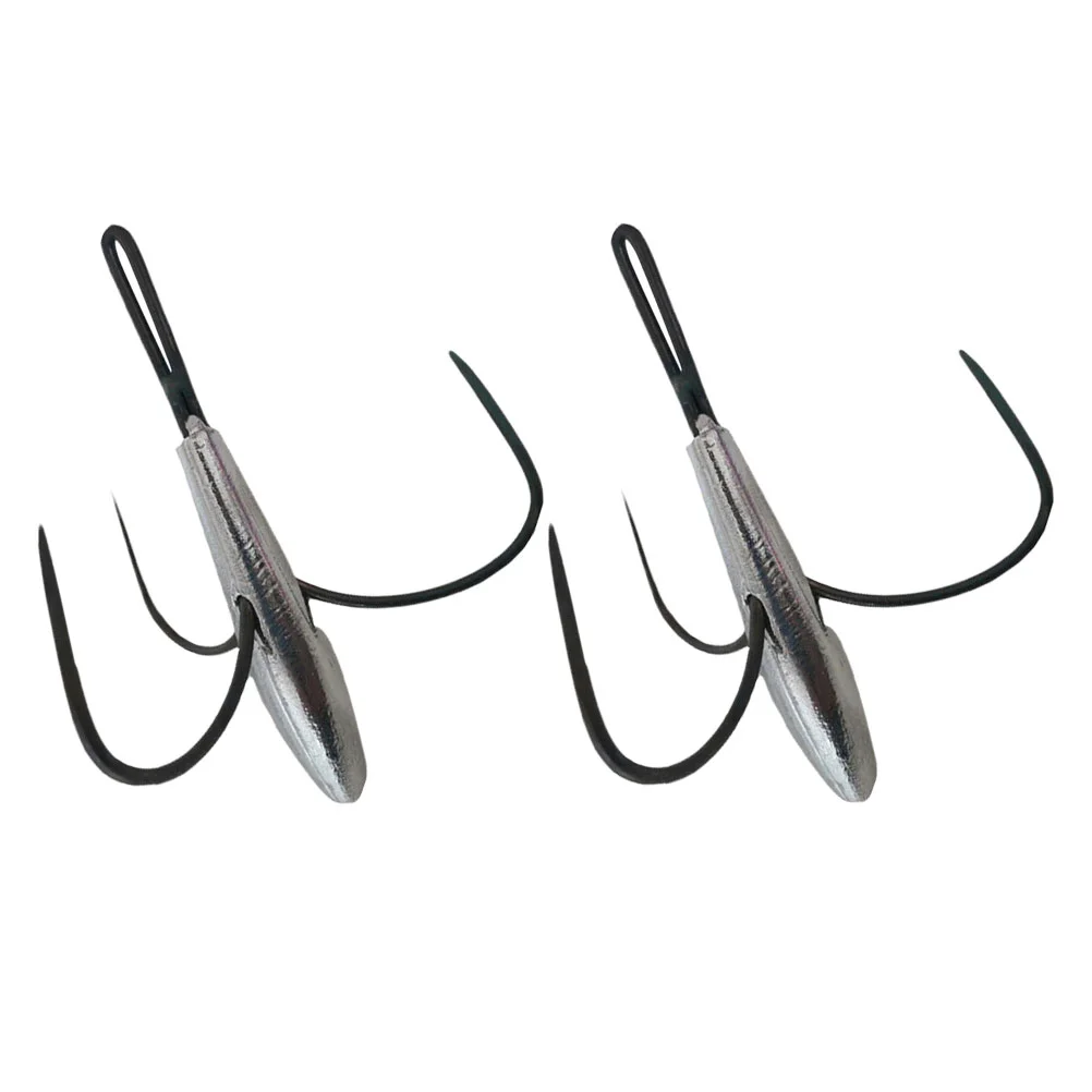 

50 шт. прочный тройной якорь для рыбалки