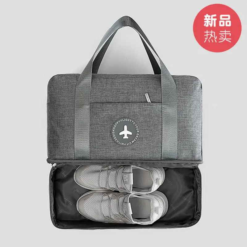 

New Portable Travel Storage Bag Dry and Wet Separation Package Waterproof Clothing Storage Sports Bag Folding Travel Bags