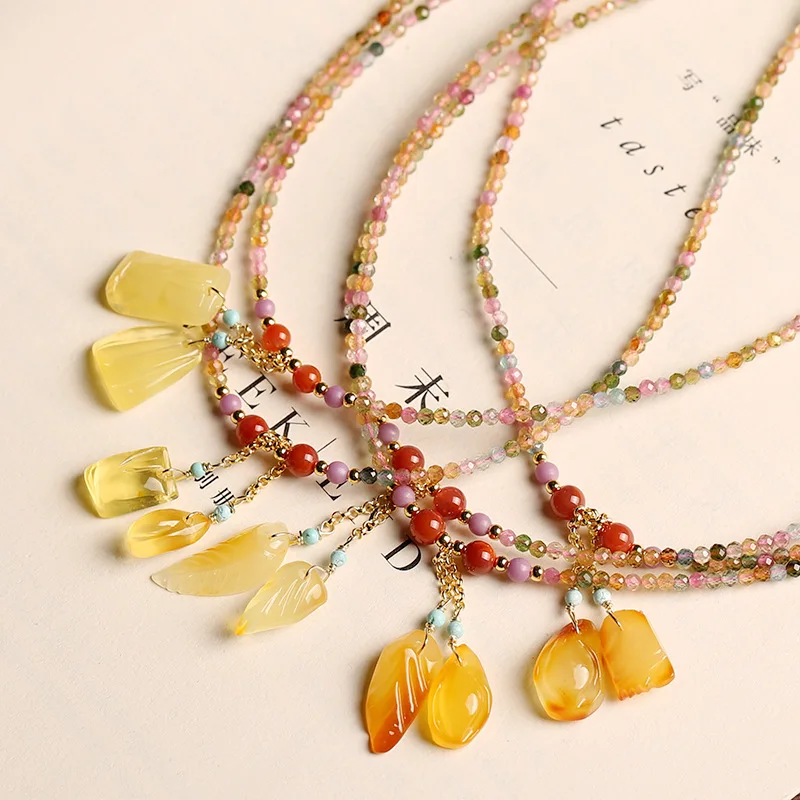 

OMHXZJ Wholesale CS104 European Fashion Woman Girl Party Birthday Gift Natural Tourmaline Bead 100% 925 Sterling Silver Bracelet