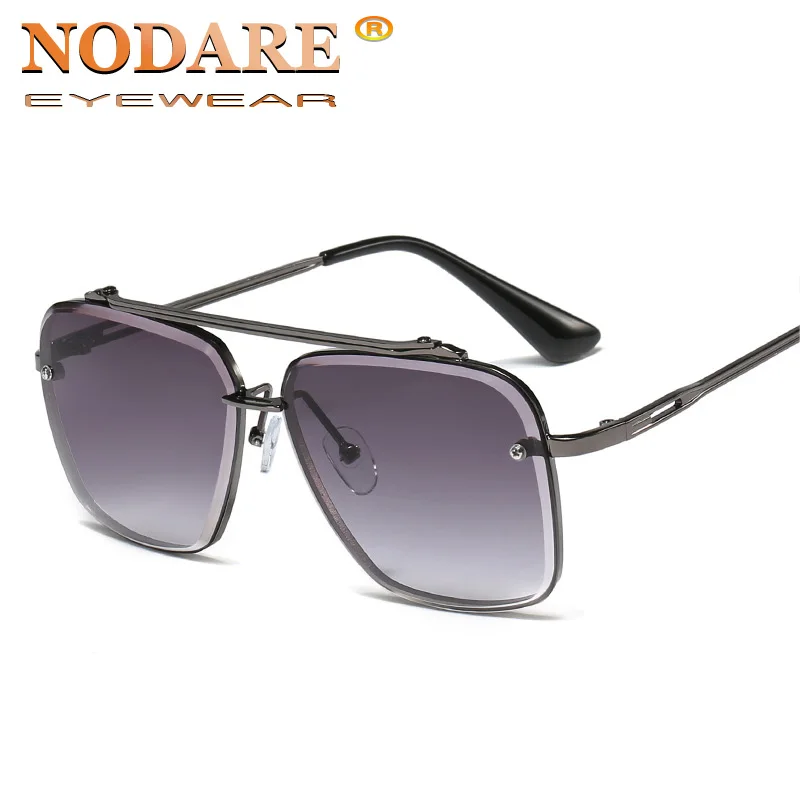 Популярные классические большие мужские брендовые дизайнерские солнцезащитные