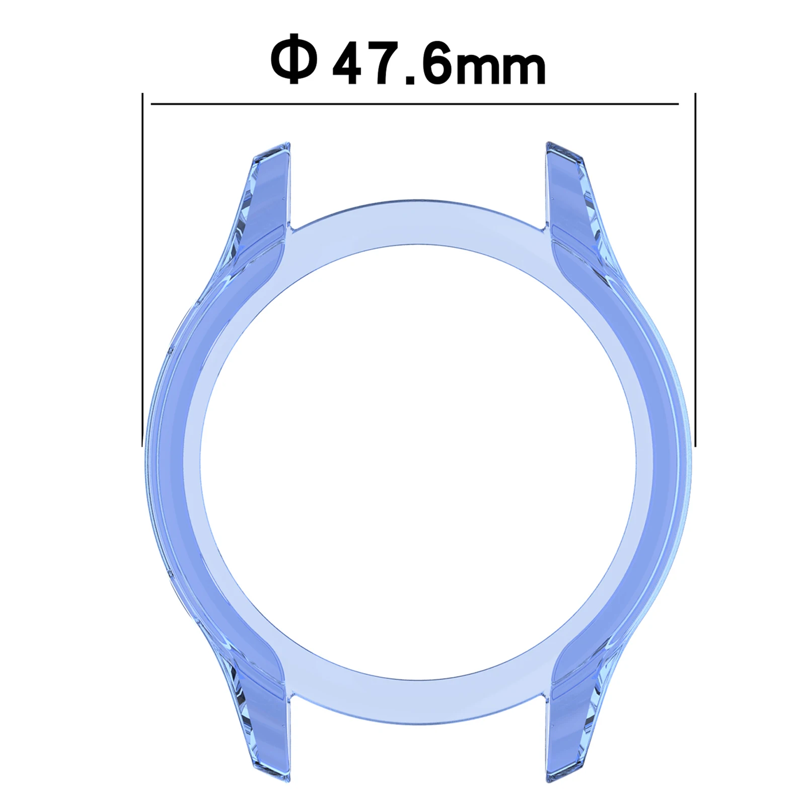 

Fashion Transparent TPU Smart Watch Protective Case Dust-proof And Shock-absorbing Cover For Xiaomi Color Sport Watch