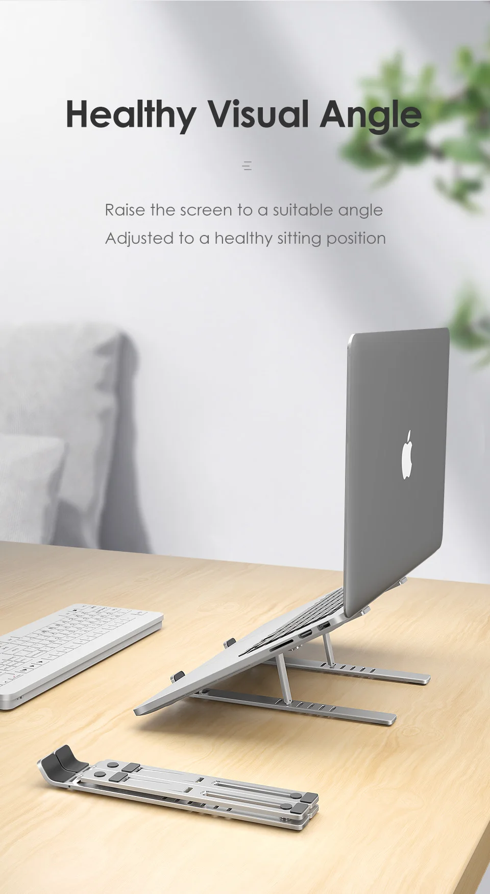 LINGCHEN подставка для ноутбука MacBook Pro подставка для ноутбука Складная подставка для планшета из алюминиевого сплава Кронштейн Держатель для ноутбука