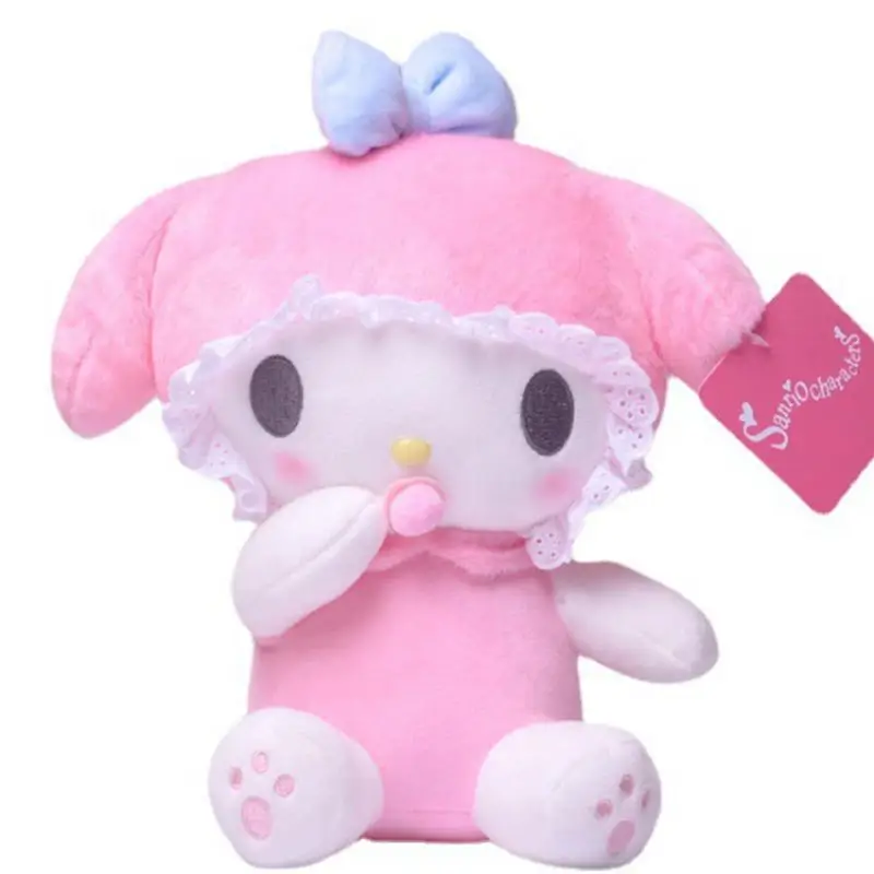

20Cm Japanese New Pacifier Series My Melody Soft Stuffed Plush Dolls Anime Toys Fluffy Girls Kids Toys Gift